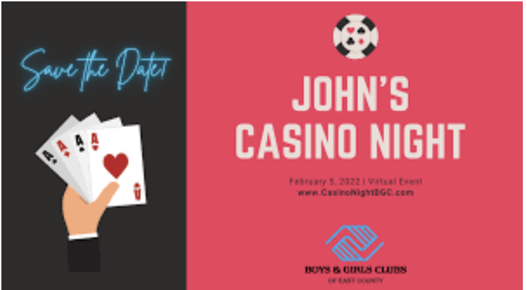 Welcoming a New Year, We Highlight the Boys & Girls Club of East County’s Casino Night